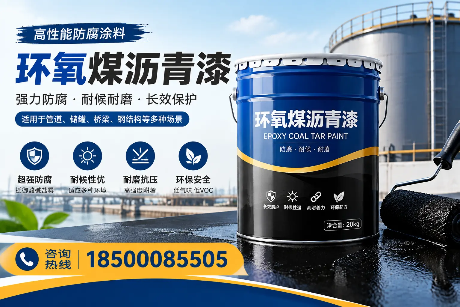 环氧煤沥青漆的施工步骤详解,文山装修必备知识